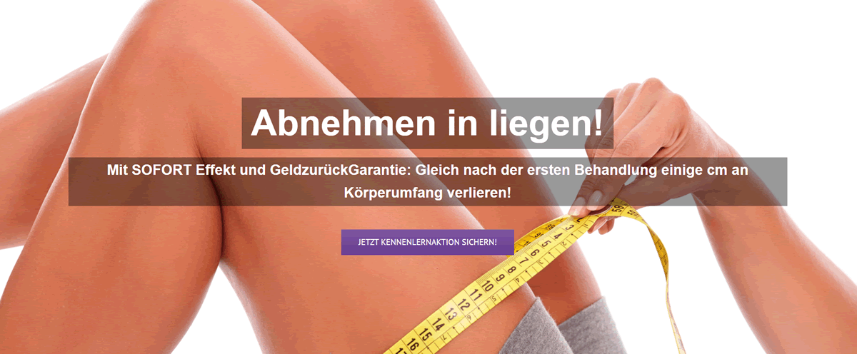 Abnehmen Siegelsbach: ↗️ ABNEHMEN-IM-LIEGEN.net - Fettreduktion, Schönheitsoperation, Kryolipolyse, Fettabsaugen Alternative